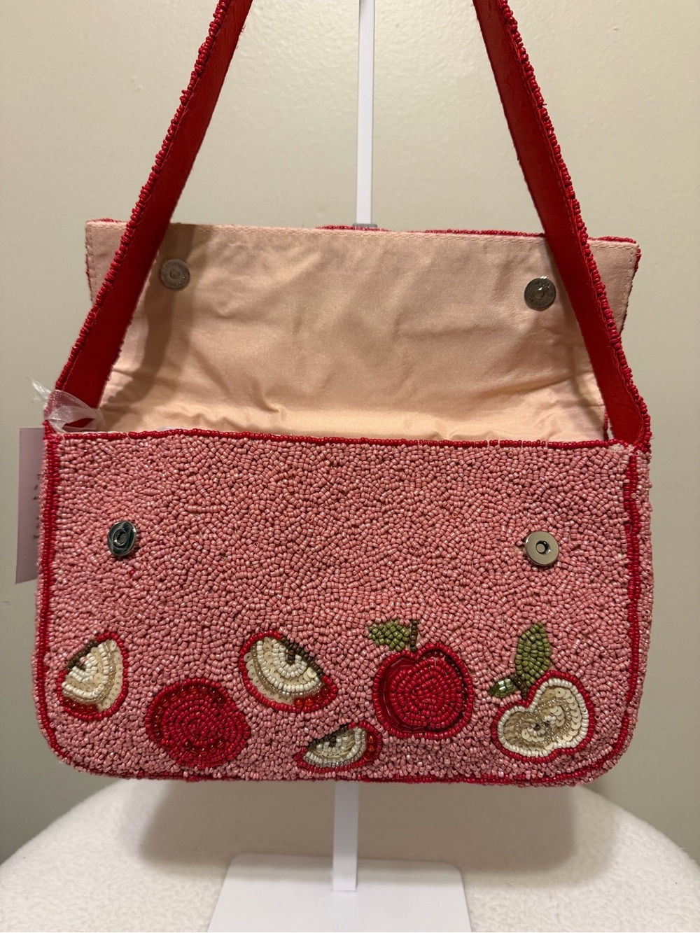 Viral TJMaxx & Marshalls Beaded Apple Bag!! - Picture 4 of 5